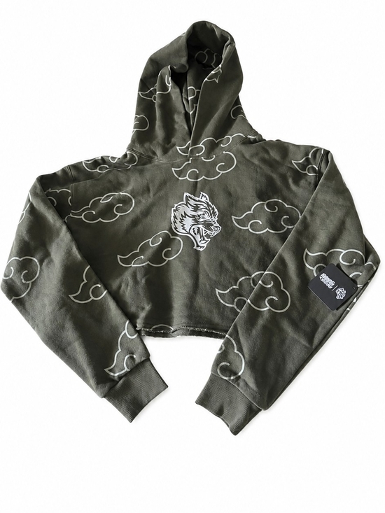 Darc Sport Sweaters - NWT Darc Sport Naruto Olive Green Akatsuki Hoodie Medium